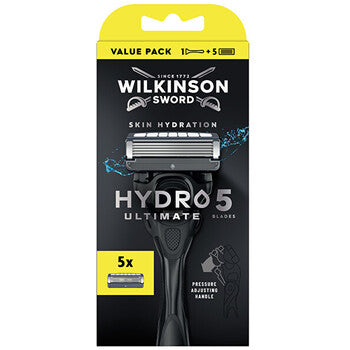 Wilkinson Sword - Hydro 5 Ultimate Skin Hydration - Holicí strojek + 5 hlavic