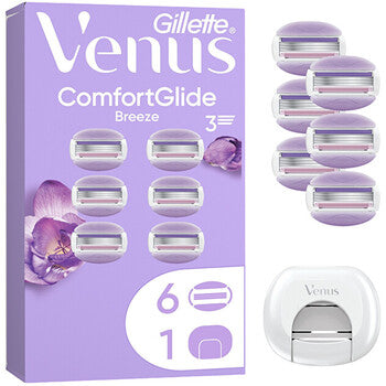 Gillette - ComfortGlide Breeze ( 6 ks ) - Náhradní hlavice + kryt