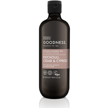 Baylis & Harding - Goodness Mens Natural Shower Gel ( Pačuli, Cedr & Cypřiš ) - Pánský sprchový gel - 500ml