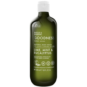 Baylis & Harding - Goodness Awaken Natural Body Wash ( Limetka, Máta & Eukalyptus ) - Sprchový gel - 500ml