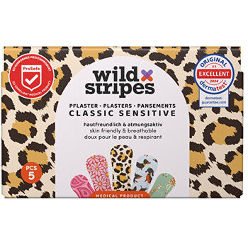 Wild Stripes - Classic Sensitive Plasters - Náplasti ( 5 ks )