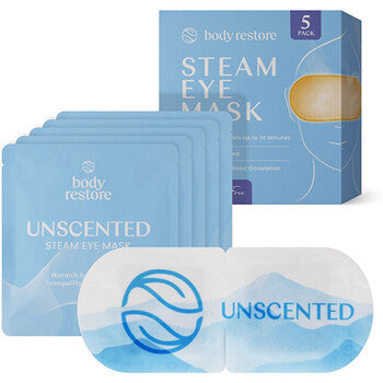 Body Restore - Steam Eye Mask - Samozahřívací relaxační maska na oční okolí - 5.0ks