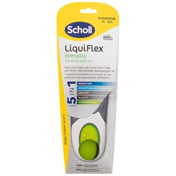Scholl - LiquiFlex Everyday Insoles - Vložka do bot 41-46,5 EU - 1.0ks