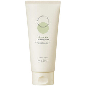 Missha - Green Tea Cleansing Foam - Krémová čisticí pěna - 172ml