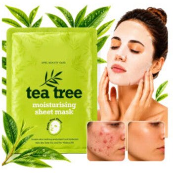 XPel - Tea Tree Moisturising Sheet Mask - Pleťová maska - 1.0ks