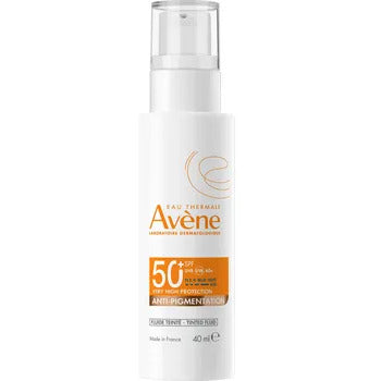 Avène - Sun Anti-Pigmentation Tinted Fluid - Ochranný tónovaný fluid na obličej proti pigmentovým skvrnám - 40ml