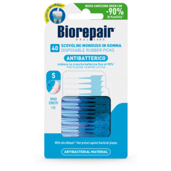 Biorepair - Disposable Rubber Picks S - Mezizubní párátka - 40.0ks