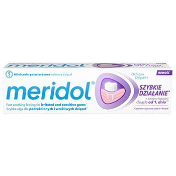 Meridol - Fast Action Toothbrush - Zubní pasta - 75ml