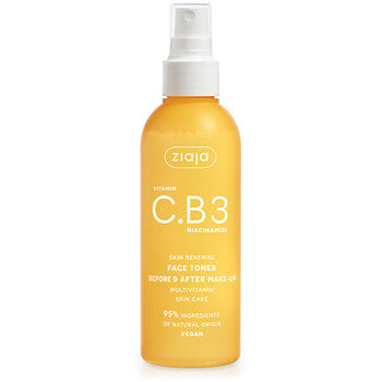 Ziaja - Vitamin C.B3 Niacinamide Face Toner - Pleťové tonikum - 190ml