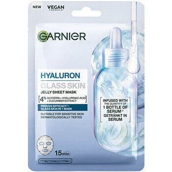 Garnier - Hyaluron Glass Skin Jelly Sheet Mask - Textilní maska - 27.0g