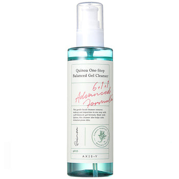 Axis-Y - Quinoa One-Step Balanced Gel Cleanser - Čistící gel pro všechny typy pleti - 180ml
