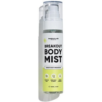 Breakout+aid - Body Mist - Tělový sprej na nedokonalosti pokožky - 100ml