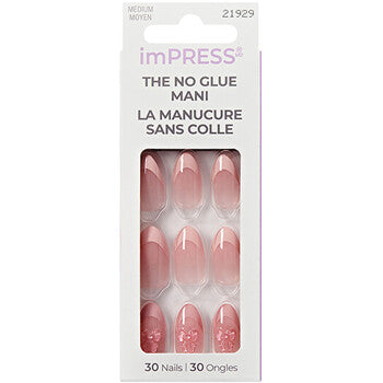 Kiss My Face - imPRESS Nails Glow Muse - Samolepicí nehty ( 30 ks )