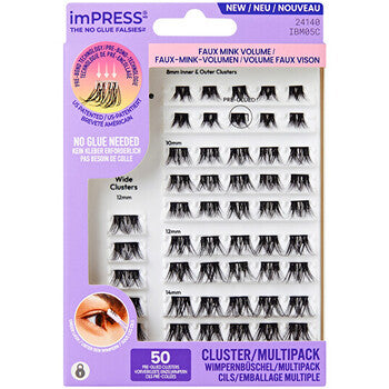Kiss My Face - imPRESS Pre-glued Cluster Multi 05 - Trsové řasy