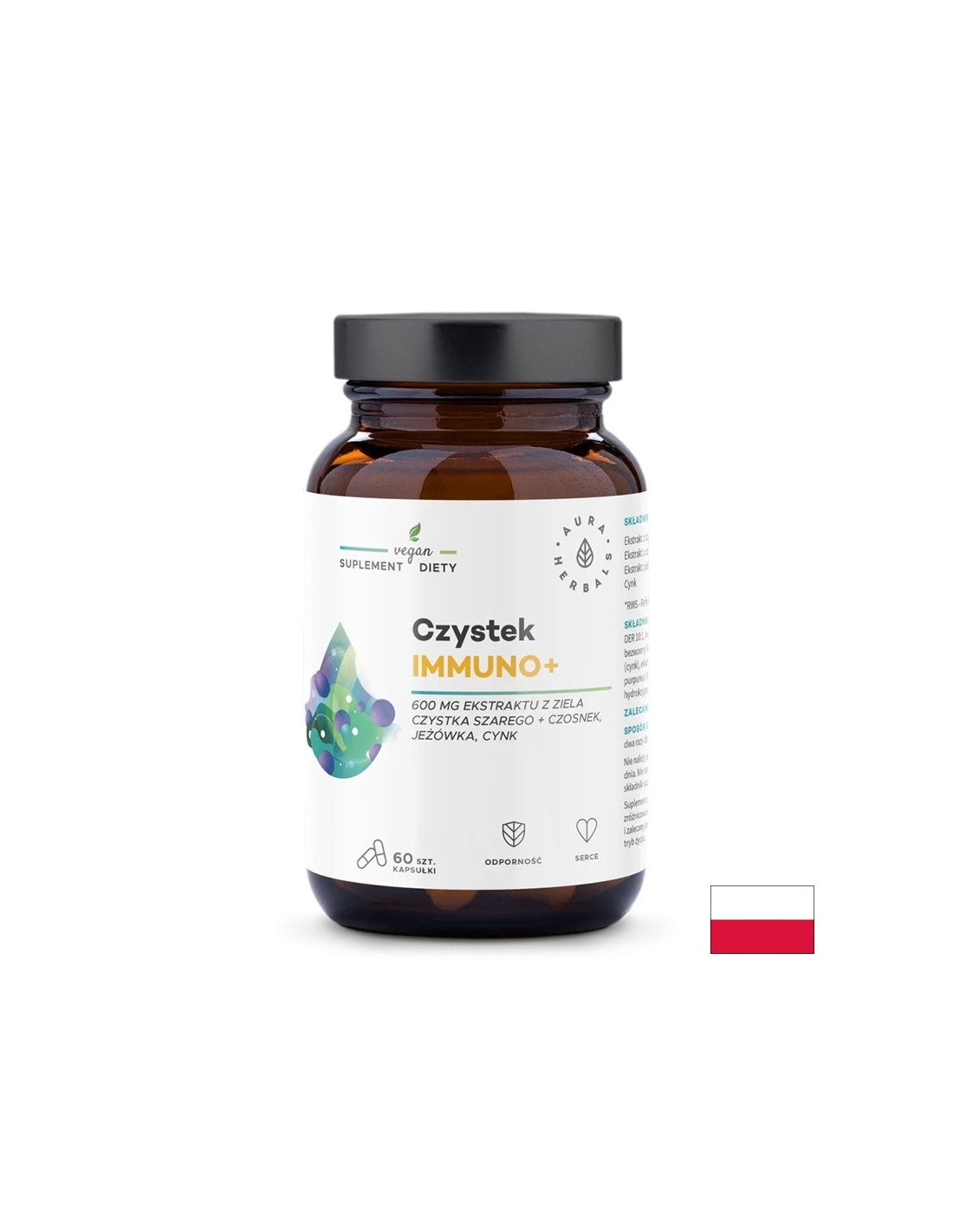 Имуно+ (билкова формула + цинк), 60 капсули - Feel You