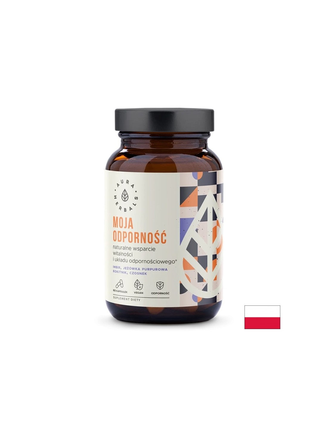 Имунитет (билкова формула с ехинацея, джинджифил, чесън и морски зърнастец), 60 капсули - Feel You