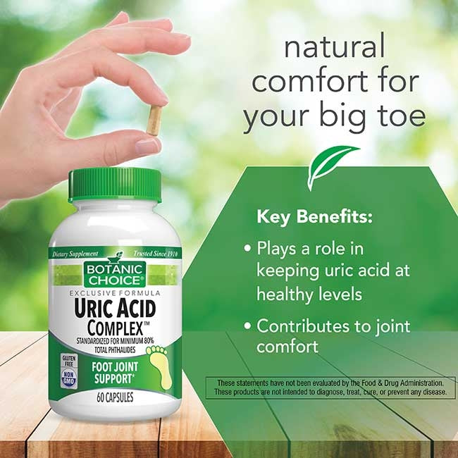 Комплекс за прочистване от пикочната киселина - 60 капсули - Feel You