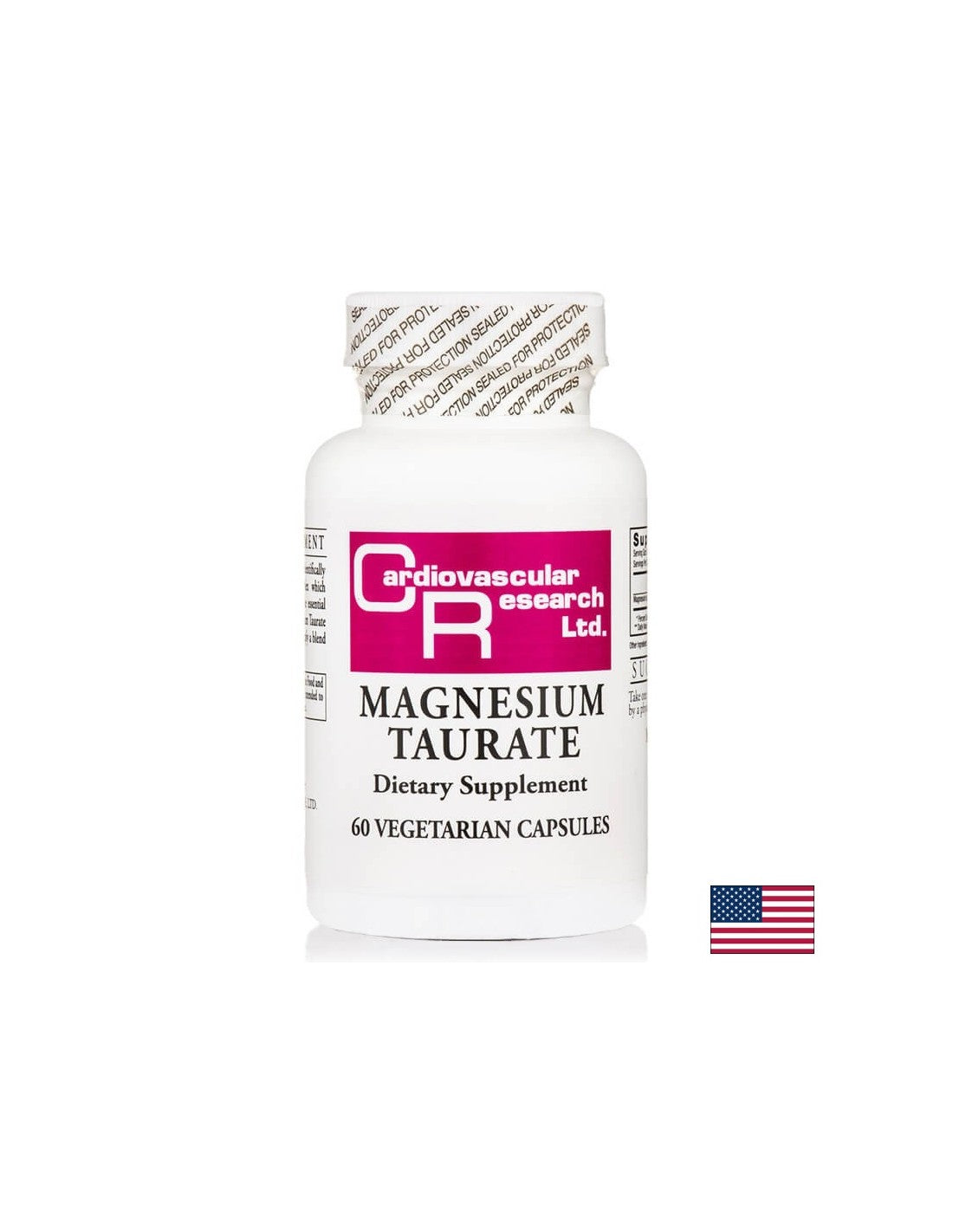 Магнезий (Таурат) - Нервна система, сърдечносъдова функция, мускулно здраве, 60 капсули - Feel You