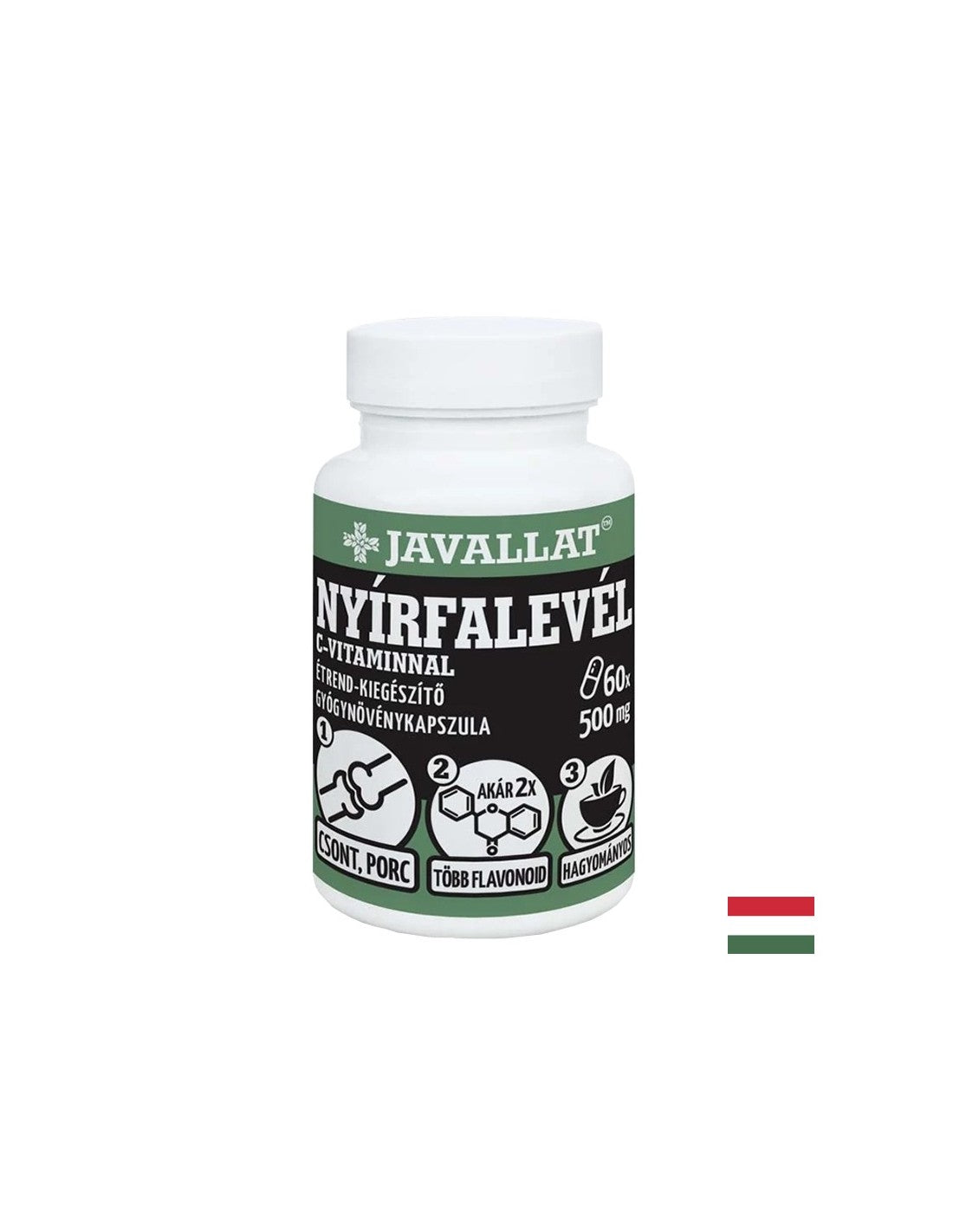 Грижа за кожата и ставите - Бяла бреза (лист) + витамин С, 60 капсули - Feel You