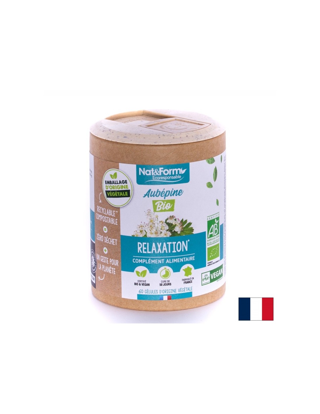 Сърце и нервна система - Екстракт от Глог, 60 капсули - Feel You