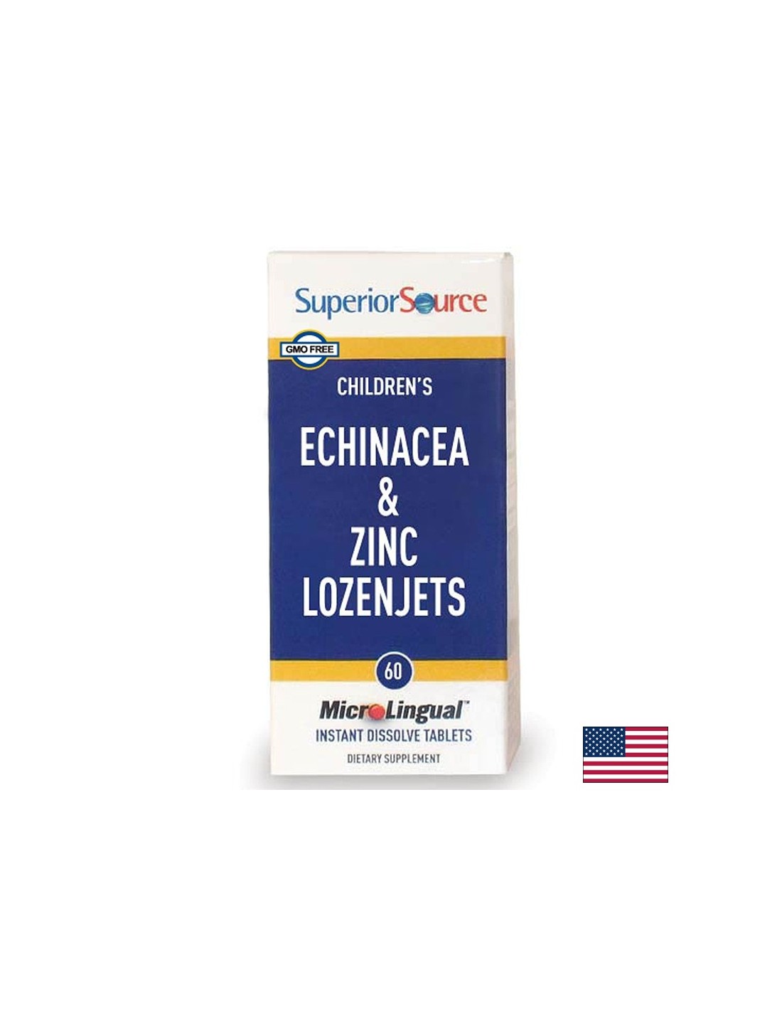 Цинк + ехинацея за деца – За имунна защита и облекчаване на раздразнено гърло, 60 сублингвални таблетки - Feel You