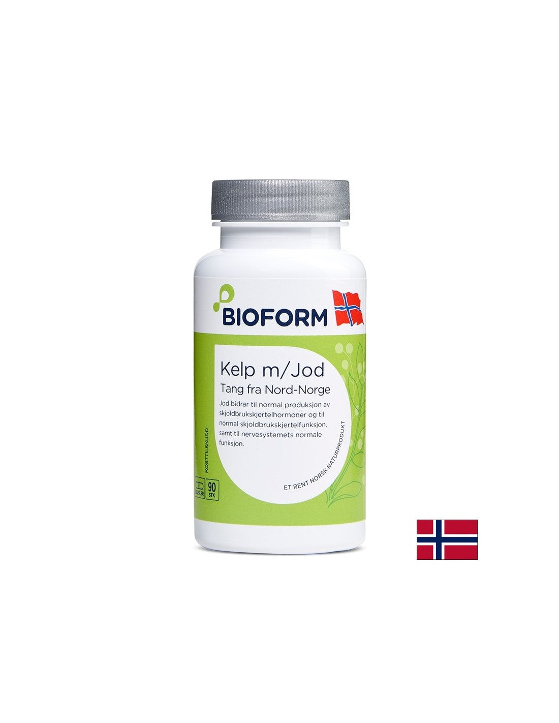 Щитовидна жлеза - Келп (кафяви водорасли), 600 mg х 90 капсули - Feel You