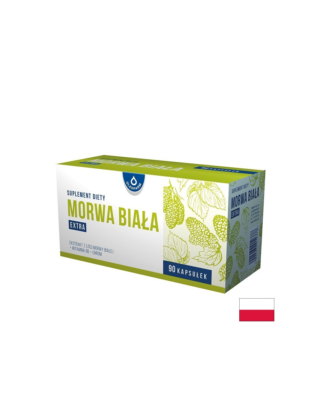 Бяла черница 600 mg + Витамин B6 + Хром Контрол на кръвната захар 90 капсули - Feel You