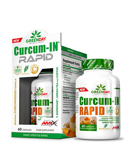 GreenDay Curcum-In Rapid / 60 Caps.