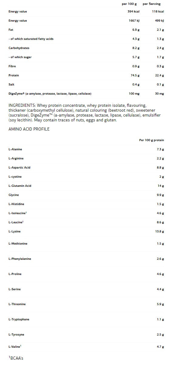 100% Platinum Whey - 0.750 kg - Feel You