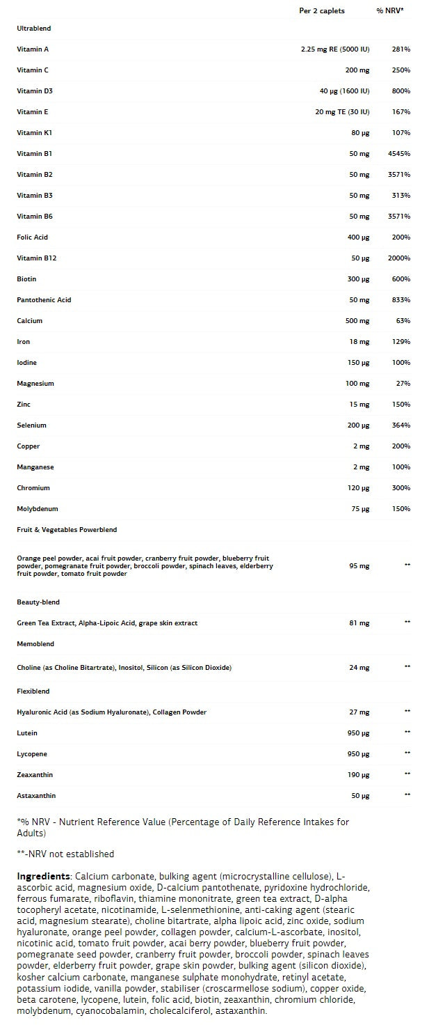 Ultra Women's Multivitamin Formula / 90 Caps