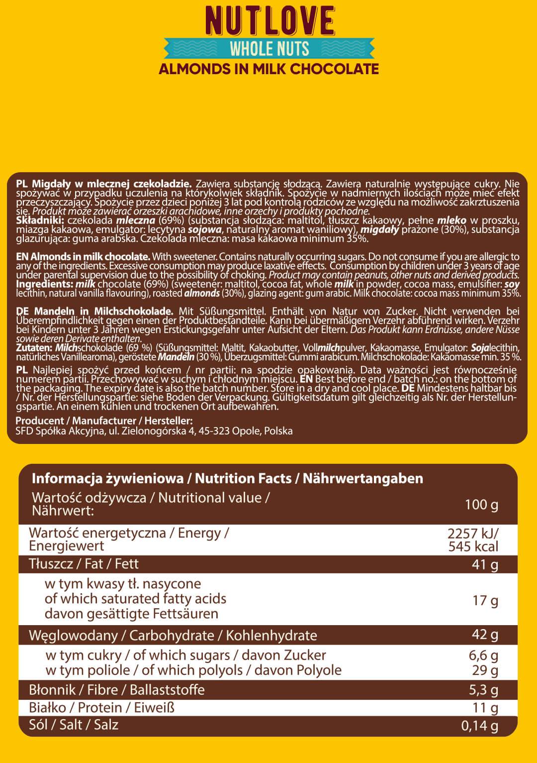 NutLove Whole Almond Nuts | Different Flavors - 300 грама - Feel You