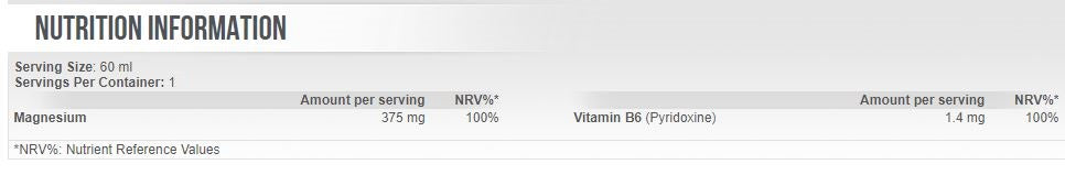 Magnesium + Vitamin B6 Shot / 60 ml - Feel You