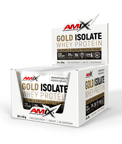 Gold Whey Protein Isolate Box / 20 x 30 g - Feel You