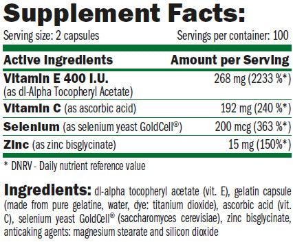 GreenDay Vitamin E 400 I.U. / 200 Caps