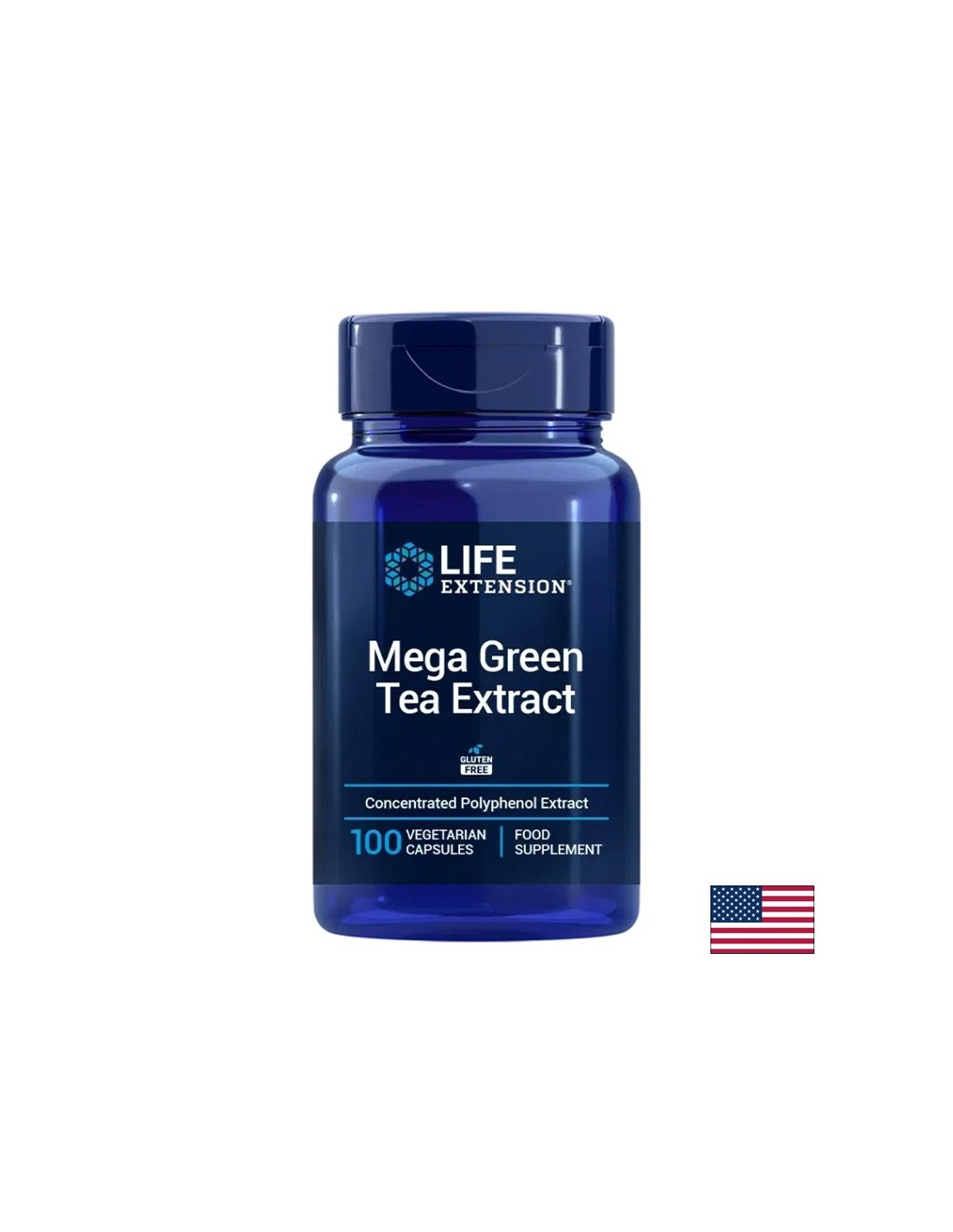 Зелен чай – Метаболитна подкрепа и антиоксидантна защита, 725 mg, 100 капсули - Feel You
