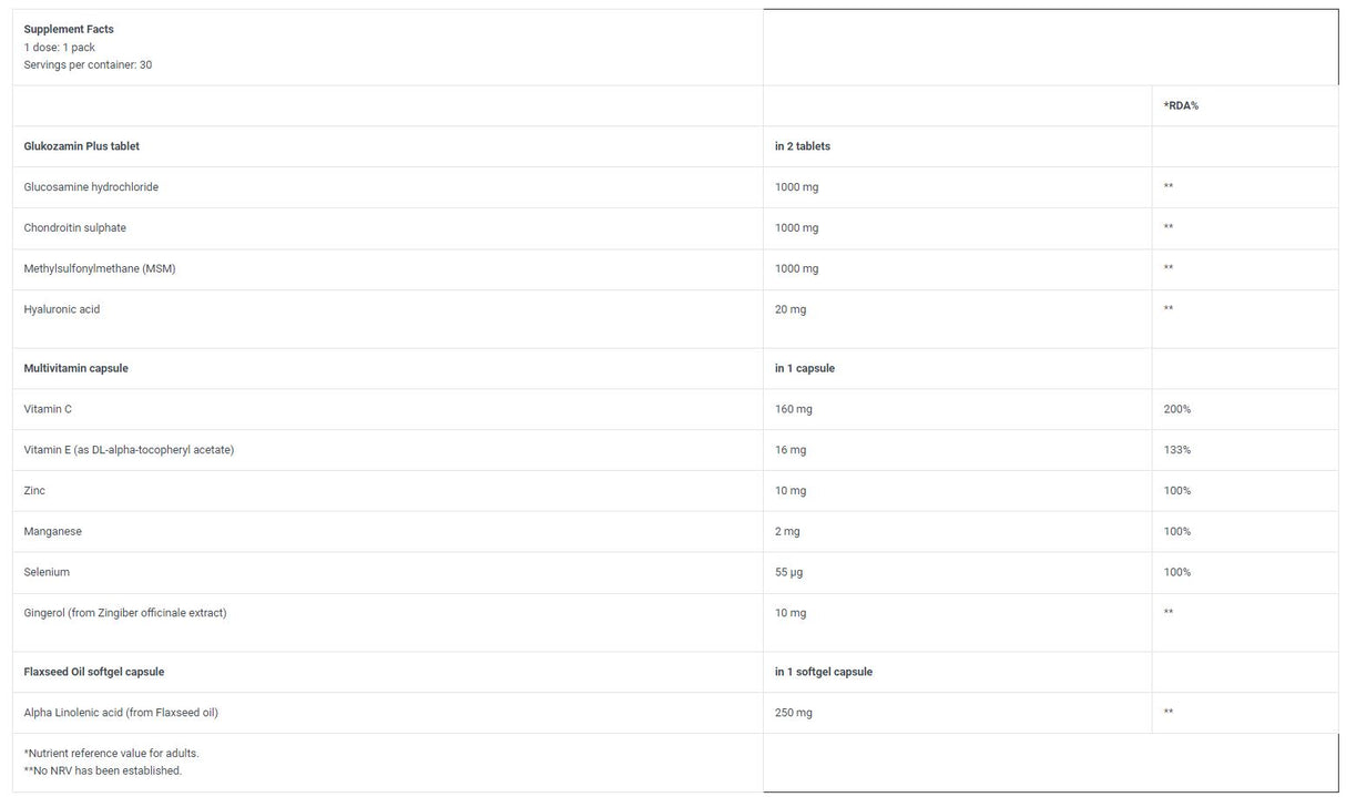 Arthro Forte Pack / 30 Pack - Feel You