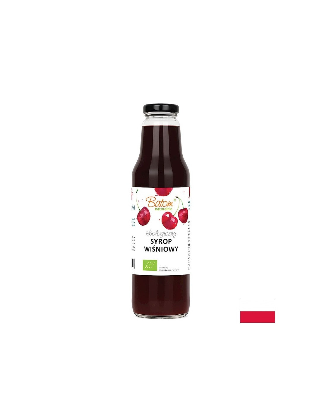 Сироп от вишни (пастьоризиран), БИО, 750 ml - Feel You