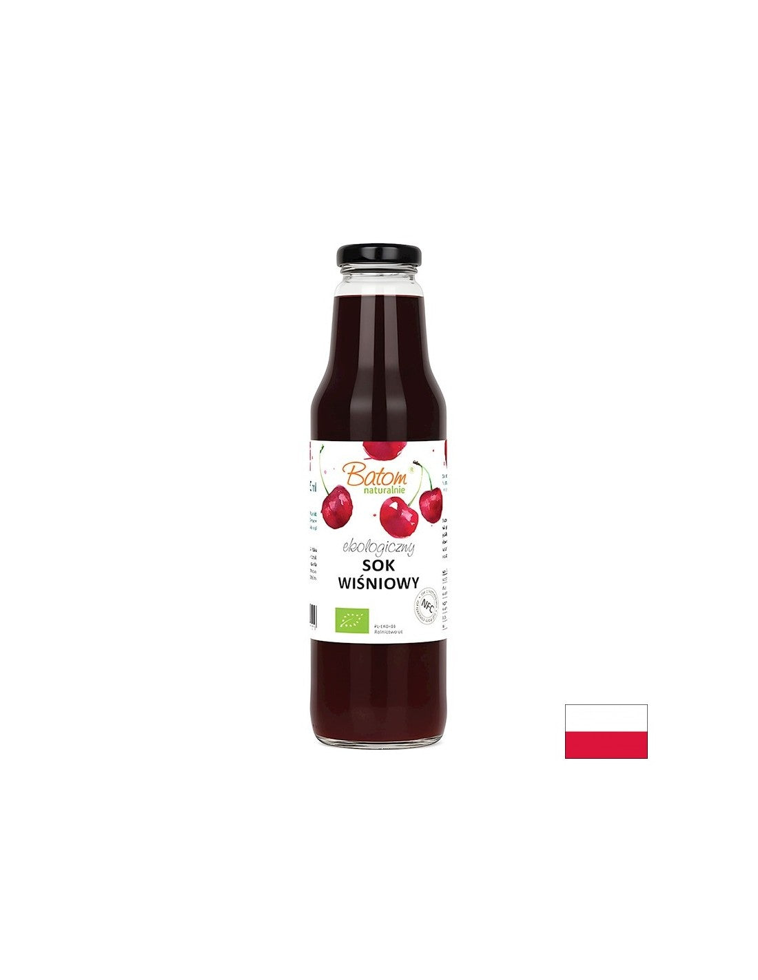 Сок от вишни (директно пресован), БИО, 750 ml - Feel You