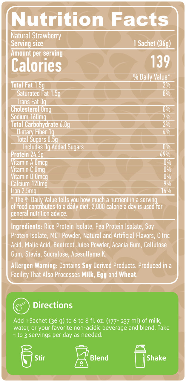 Vegan Protein - 0.036 kg - Feel You
