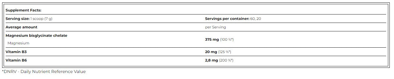 MagneChel / Magnesium Bisglycinate Chelate / 7 g - Feel You