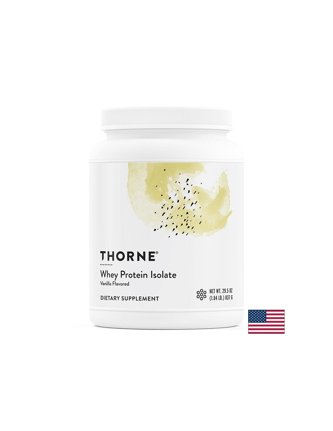 Суроватъчен протеин изолат – Възстановяване и сила на мускулите, вкус ванилия, 837 g - Feel You