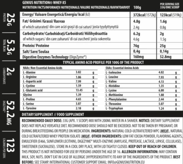 Whey-X5 - 900 грама - Feel You