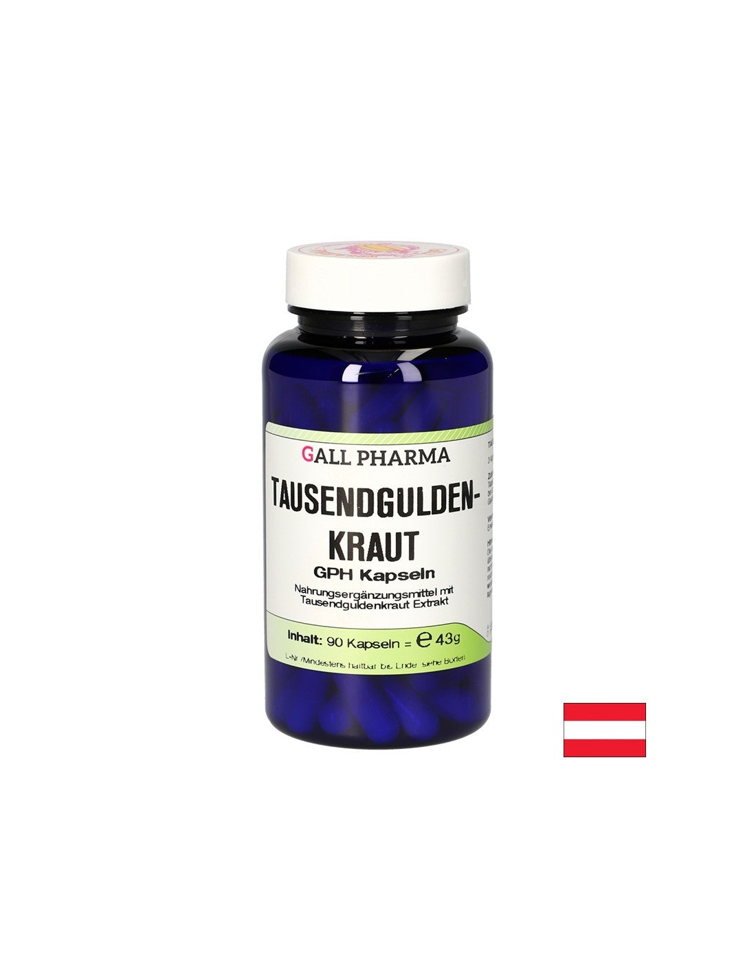 Поддържа нормалното храносмилане - Червен кантарион, 90 капсули - Feel You