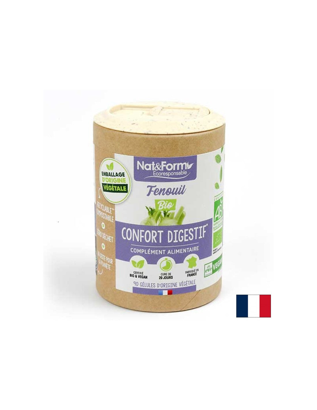 Стомашно-чревен тракт - Копър (семена) Био, 90 капсули - Feel You