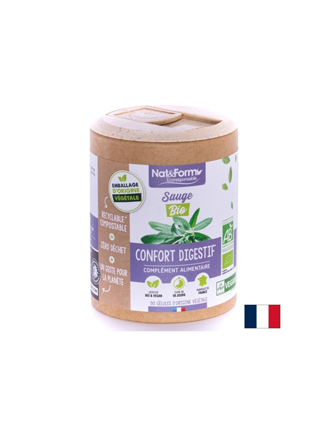 Срещу изпотяване - Салвия (градински чай) Био, 90 капсули - Feel You