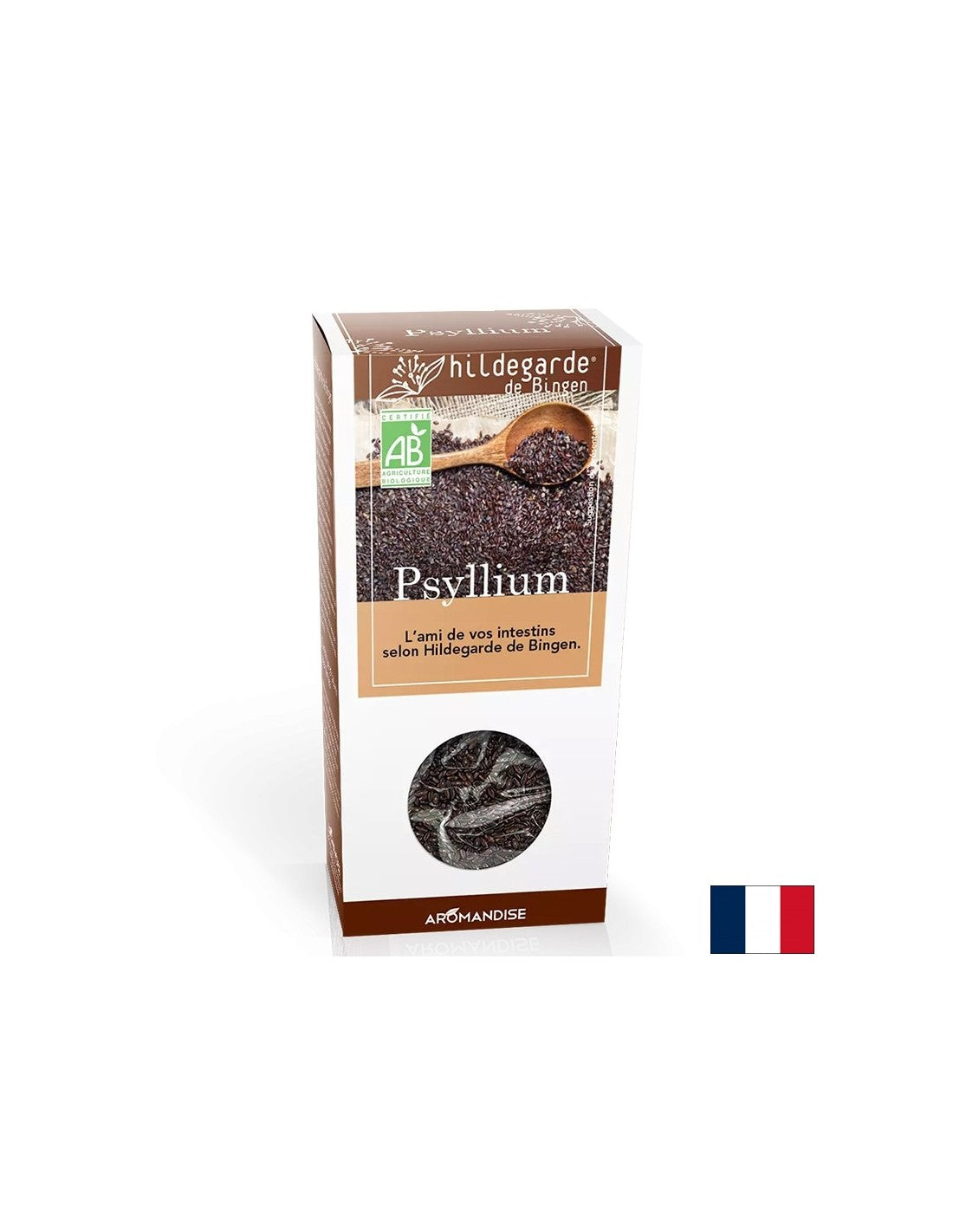 Псилиум (Хуск) – за добавяне към ястия - Богат източник на фибри, Семена, 90 g - Feel You