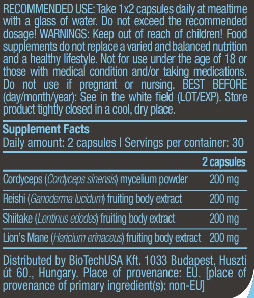 Mushroom Complex / 60 Caps - Feel You