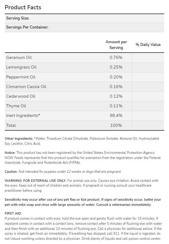 Flea & Tick Spray for Dogs - 237 мл - Feel You