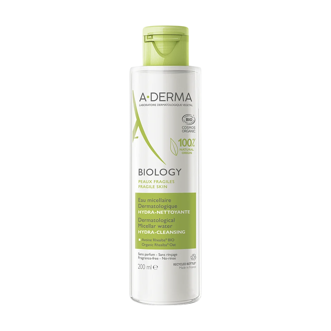 A-Derma, Biology, Hydrating, Micellar Water, All Skin Types, 200 ml - Feel You