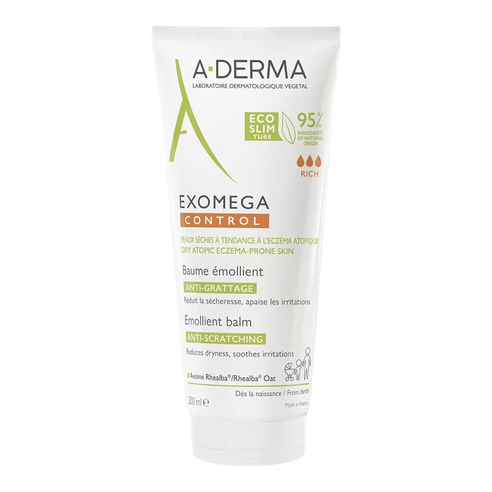 A-Derma - Exomega Control Rich Emollient Balm - 200ml - Feel You